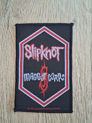 Slipknot Maggot Corps Patch Official 1999 Nu Metal 90 