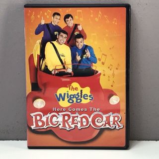 The Wiggles Here Comes Big Red Car Dvd Rare Vtg Cast Disc Nearly