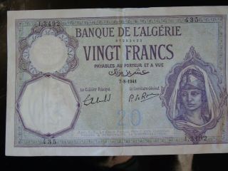 Rare 1941 Banque De L 