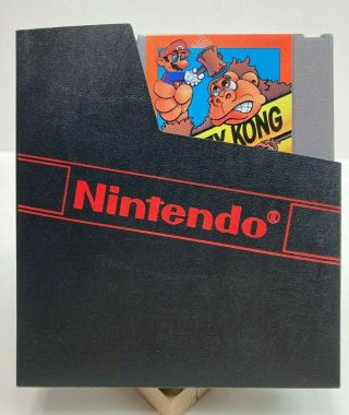 Rare Nintendo Nes Donkey Kong Classics Donkey Kong & Donkey Kong Jr.  W/sleeve