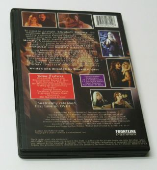 BLOOD SCARAB 2008 DVD VG RARE OOP EROTIC VAMPIRE MUMMY HORROR 2