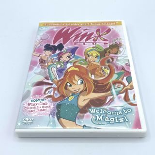Winx Club - Vol.  1: Welcome To Magix (dvd,  2005) Rare