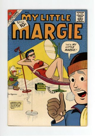My Little Margie 40 - Great Gga Cover - 1962 Charlton - Rare -