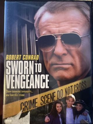 Sworn To Vengeance (dvd,  2006) Very Rare 1993 Crime Thriller Tv Movie Oop Htf