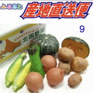 Rare 2003 Re - Ment Japan Delivery Food Country Vegetables Box