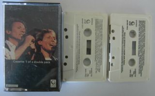 Simon And Garfunkel The Concert In Central Park Rare Double Cassette Tape Set