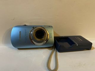 Canon Powershot Sd960 Is 12mp Rare Blue Version Compact Digital Camera