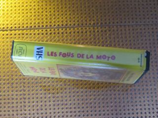 LES FOUS DE LA MOTO (HOG WILD) VHS ACCEPTABLE MEGA RARE FRENCH CND NTSC COMEDY 2