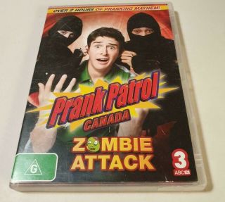 Prank Patrol Canada Zombie Attack Rare In Aus Good Region 4 Dvd Abc3 Kids Tv