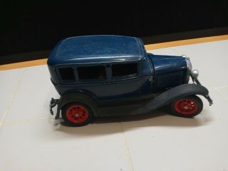Rare Vintage Built Gabriel (hubley) Ford Model A Sedan Diecast Metal Car Blue