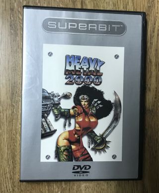 Heavy Metal 2000 (dvd,  2002,  Superbit) Rare Out Of Print Oop