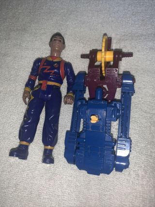 The Real Ghostbusters Winston Xeddmore Cyclin Slicer 1984 Kenner Rare