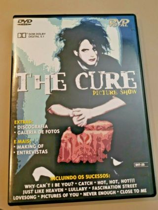 The Cure,  Picture Show Dvd,  Brazilian,  And Rare