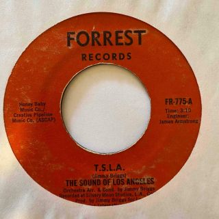 Funk 45 The Sound Of Los Angeles T.  S.  L.  A.  /la Love Theme Forrest Hear Rare