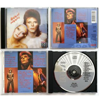 David Bowie Pin Ups - Rare Rca Cd (1984) Pd84653 Made In Japan