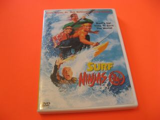 Surf Ninjas (dvd,  2002) Rare Oop Leslie Nielsen,  Rob Schneider,  Ernie Reyes,  Jr.