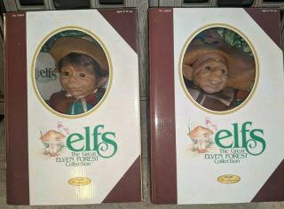 1997 Berenguer Elves The Great Elven Forest Elf Dolls Rare 