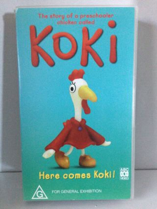 Abc Fun For Kids Koki Koki Here Comes Koki Rare Vhs Video Post