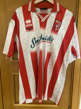 Derry City 1999 - 2000 Home Football Shirt Rare Xx Large