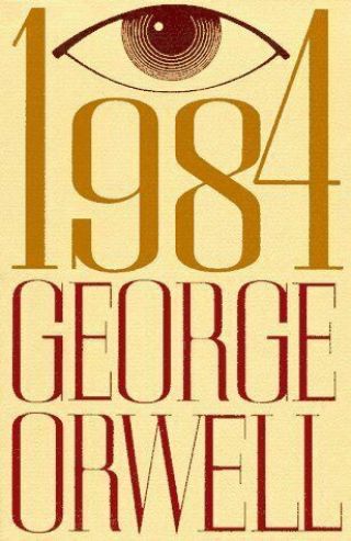 Rare 1984 Nineteen Eighty - Four By Orwell,  George Hardcover,  Ex - Library