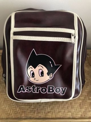 Rare Vintage Astro Boy Vinyl Backpack Bag Satchel