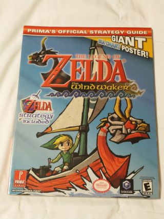 The Legend Of Zelda Wind Waker Prima Strategy Guide Rare And Oop