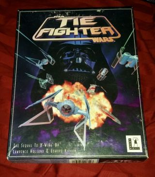 Star Wars Tie Fighter Pc 3.  5 " Floppy Disk Game Playable Demo Version Rare