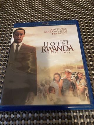 Hotel Rwanda (blu - Ray Disc,  2011) Out Of Print Rare,  Hard To Find