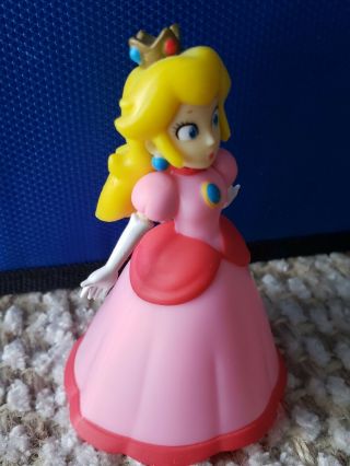 Princess Peach World Of Nintendo 2.  5 " Figure Series 1 - 6 2015 Rare Pink
