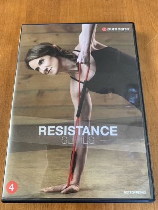 Pure Barre Resistance Series 4 Mega Rare Dvd