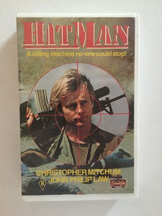 Hitman Vhs Very Rare Showcase Video Christopher Mitchum