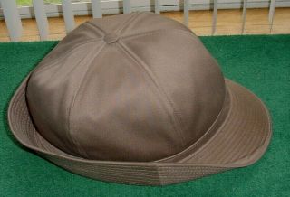 Rare Vtg 1960s ? Sears Roebuck Usa Hat Cap Quilted Ear Flap Hunting Field