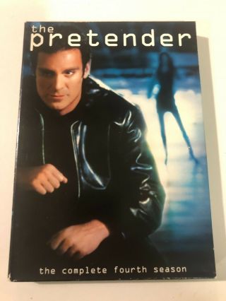 The Pretender - Season 4 Forth (dvd,  2009,  4 - Disc Set,  Dual Side) Rare