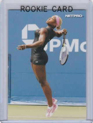 Serena Williams Rookie Card 2003 Netpro Rare Photo Rc Tennis Bv$$ The Goat