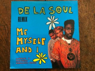 De La Soul,  " Me Myself And I " 12 " Rare German Pressing Bcm Records 3 Unreleased