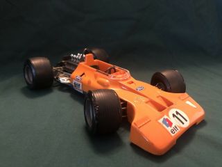 Vintage Schuco 356 176 Tyrrell - Ford Formel 1 Race Car Orange Rare