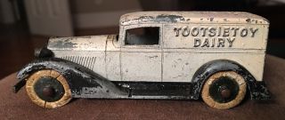 Rare Antique Tootsietoy 1933 Graham Dairy Van 0808