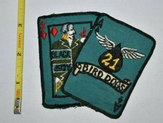 Extremely Rare Vietnamese Made Us Army 21st Reconnaissance Airplane Co.  Patch