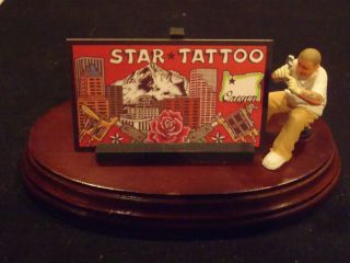 Tattoo Machine,  Flash,  Vintage,  Old,  Rare,  Antique,  Homies,  Statue,  Figurine,  Card Holder
