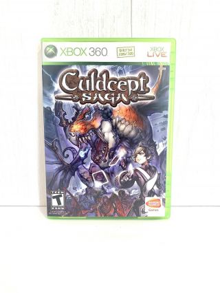 Culdcept Saga: Microsoft Xbox 360 Rare Complete -