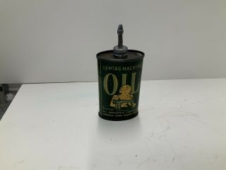 Vintage Rare Antique Sewing Machine Oil Can