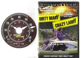 Dirty Mary Crazy Larry Peter Fonda Rare R1 Anchor Bay