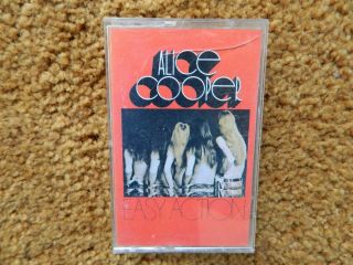 Alice Cooper - " Easy Action " - Cassette Tape 1989 - Enigma Retro 73391 - 4 Rare