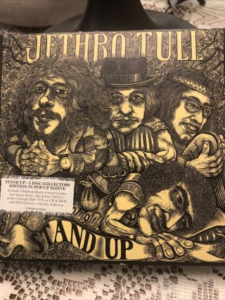 Stand Up By Jethro Tull W/ Bonus Tracks (2 Cds & 1 Dvd) Collectors Edition Rare