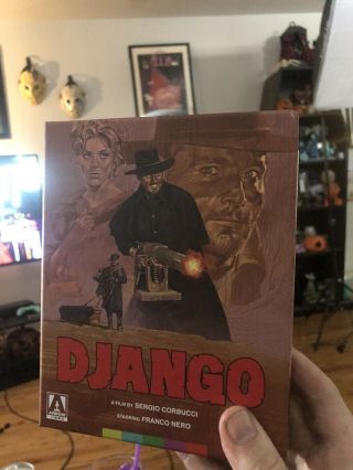 Django Arrow Limited Edition Blu Ray Rare Oop First Printing