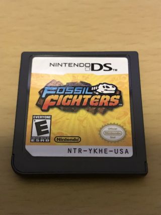 Fossil Fighters Ds (nintendo,  2009) Cartridge Only Rare And Htf