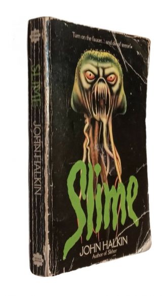 Slime By John Halkin 1984 Trade Paperback Rare Vintage Horror Pulp