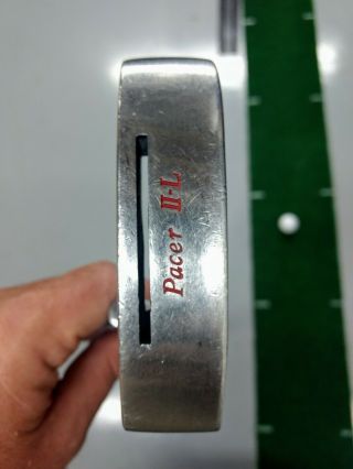 Rare Lh Pacer Ii - L Putter 35 Inches Left Handed
