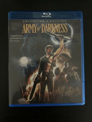 Army Of Darkness Shout Factory Blu Ray,  Rare Oop
