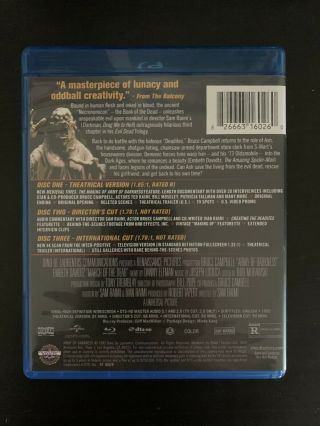 Army of Darkness Shout Factory Blu Ray,  Rare OOP 2